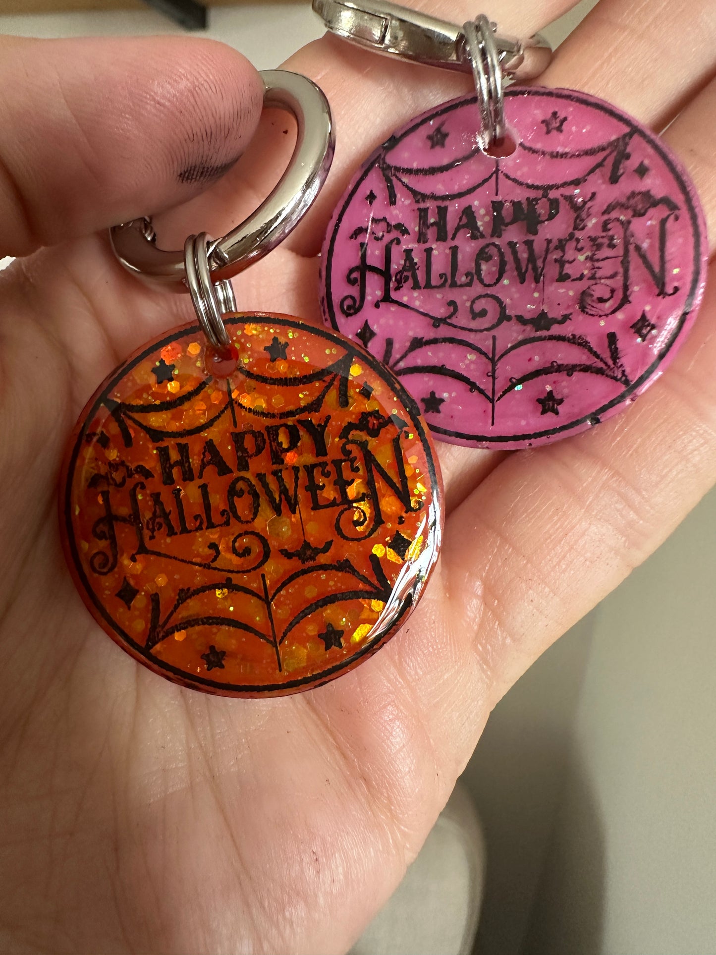 Happy Halloween Medallions