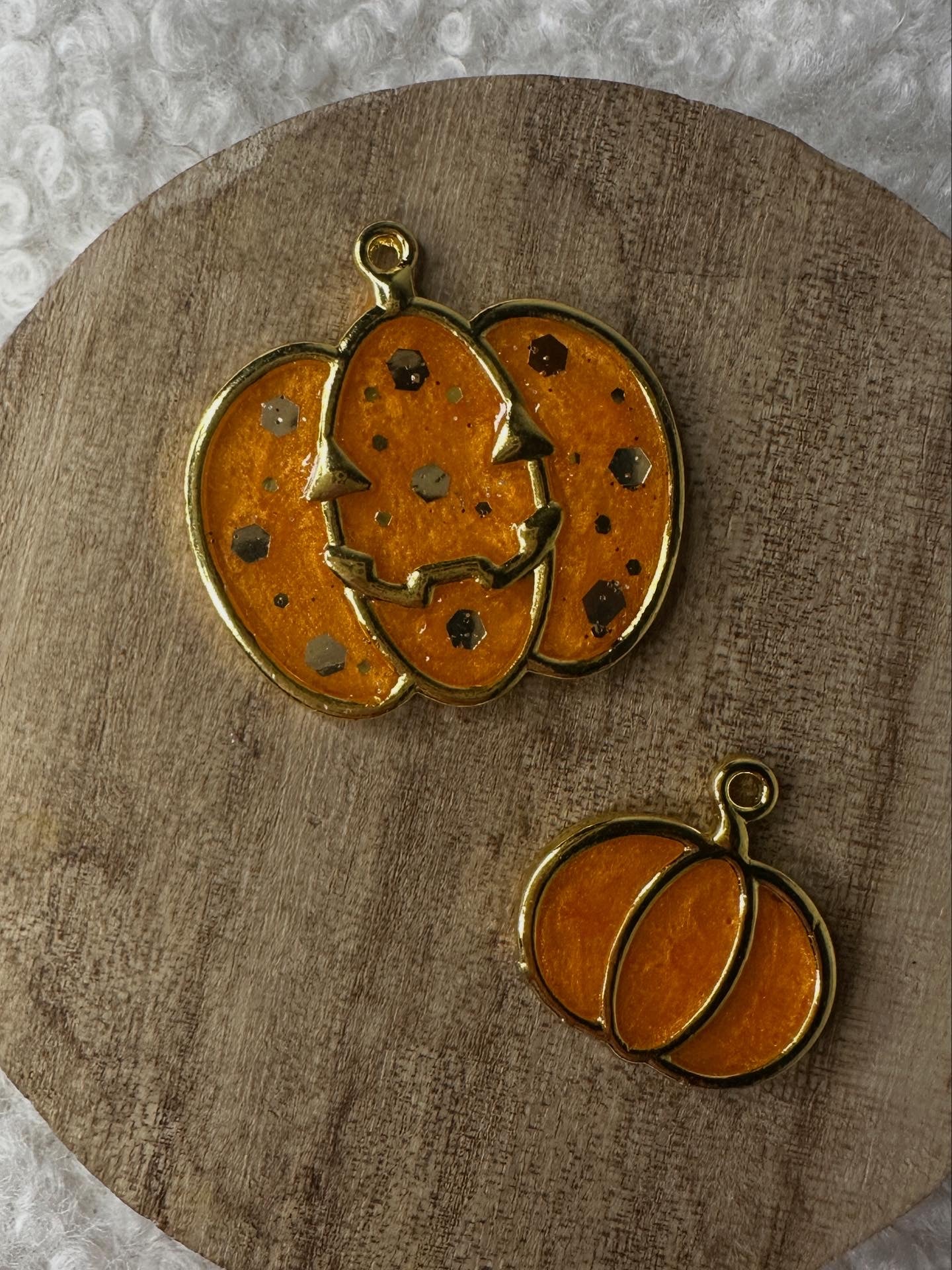 Glitzy pumpkin