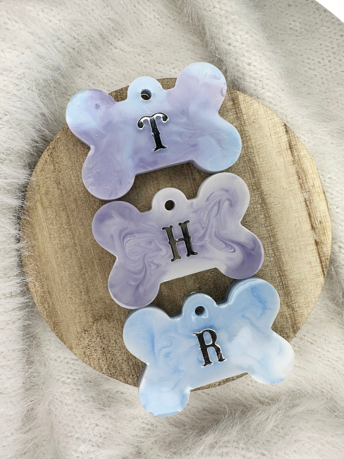 Pastel Marble Tags