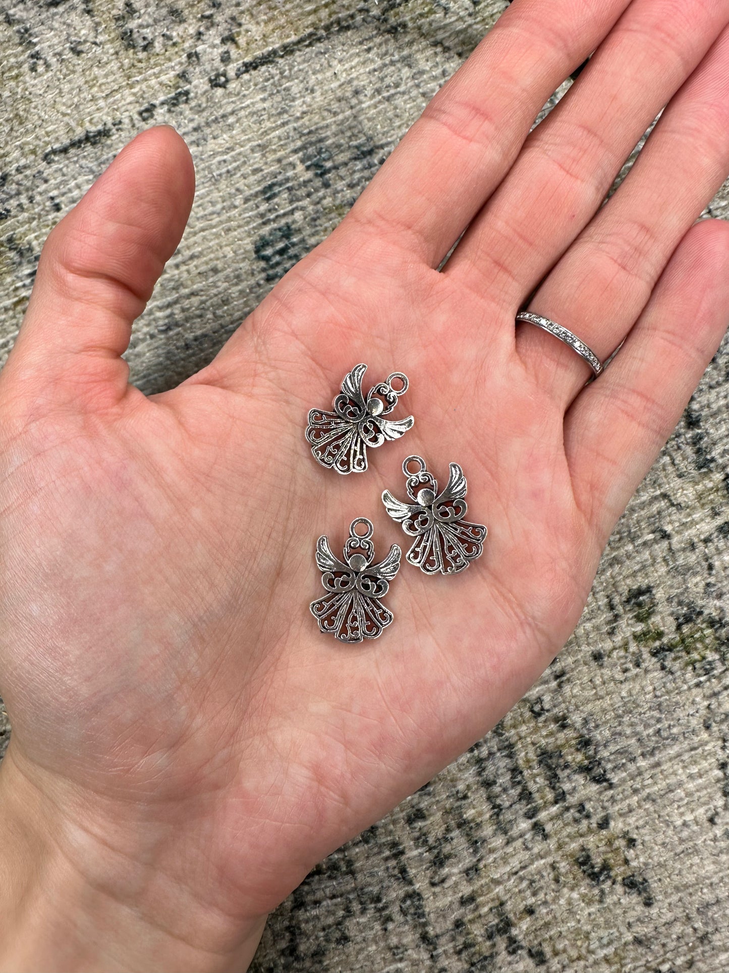 Silver angel