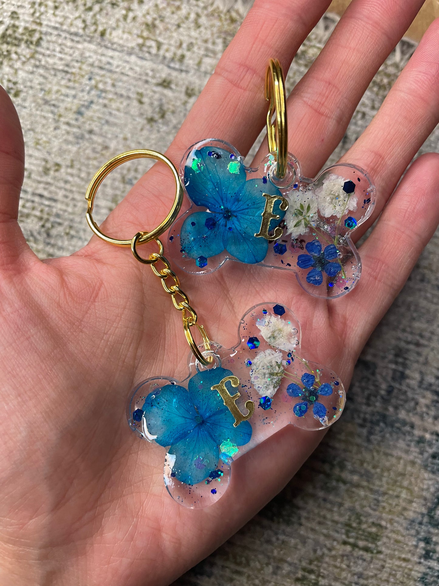 Dog tag and matching keyring