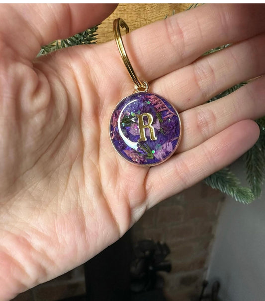 Purple forest floral