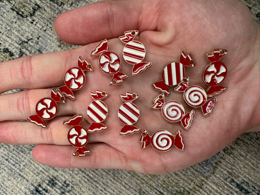 Assorted red sweets