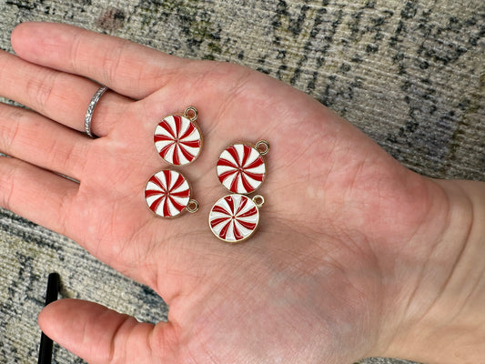 Red candy swirl