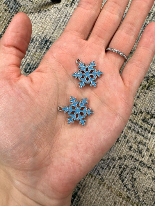 Light blue snowflake