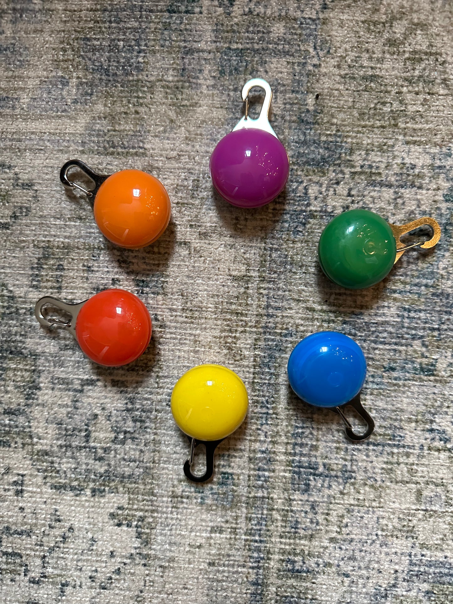 Dog collar night lights